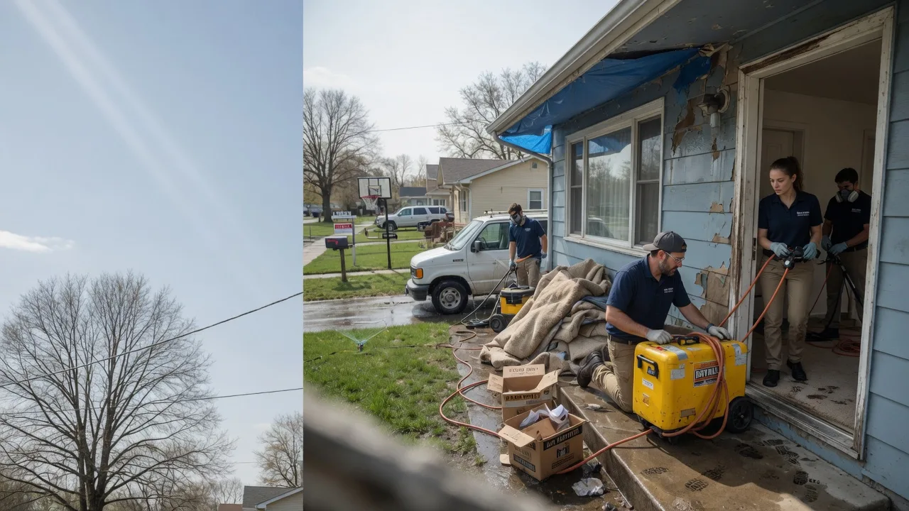 Basement Flood Cleanup in Okemos, MI near me